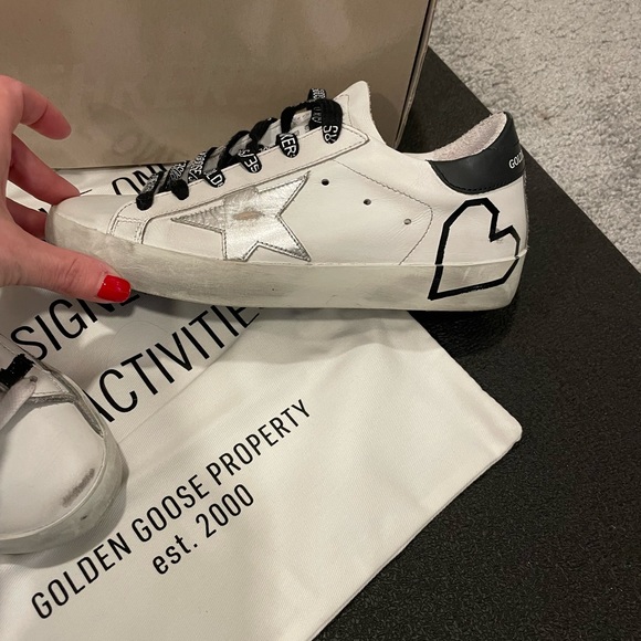 Golden goose special edition superstar sneaker lover sneakers. - Picture 3 of 8